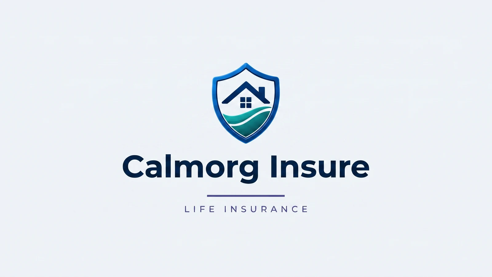 Calmorg Insure logo card for the life insurance guides